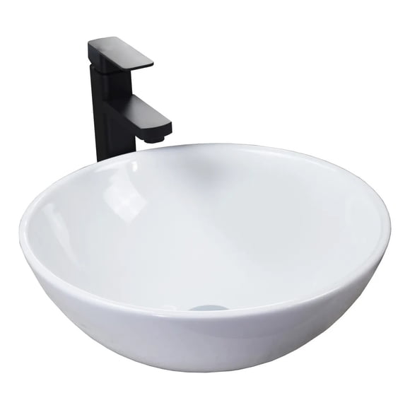 Esatto® Kit Globus Nc Paquete De Precio Mejorado Con Lavabo, Llave Y Desagües Listo Para Instalar ESATTO PAQUETE COMPLETO DE LAVABO PARA BAÑO