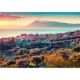 thumbnail image 2 of wall26 - Colorful Spring Sunset in The Solanto Village, Mediterranean Sea - Removable Wall Mural | Self-Adhesive Large Wallpaper - 66x96 inches, 2 of 6