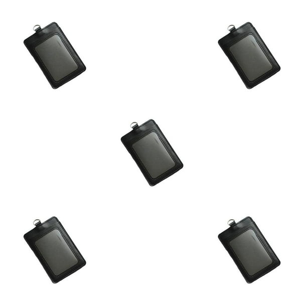 Moyic Paquete de 10 titulares de tarjetas de identificación Suministros de negocios Carcasa protectora Multifuncional Tarjetas de autobús Manga Type2 NO2