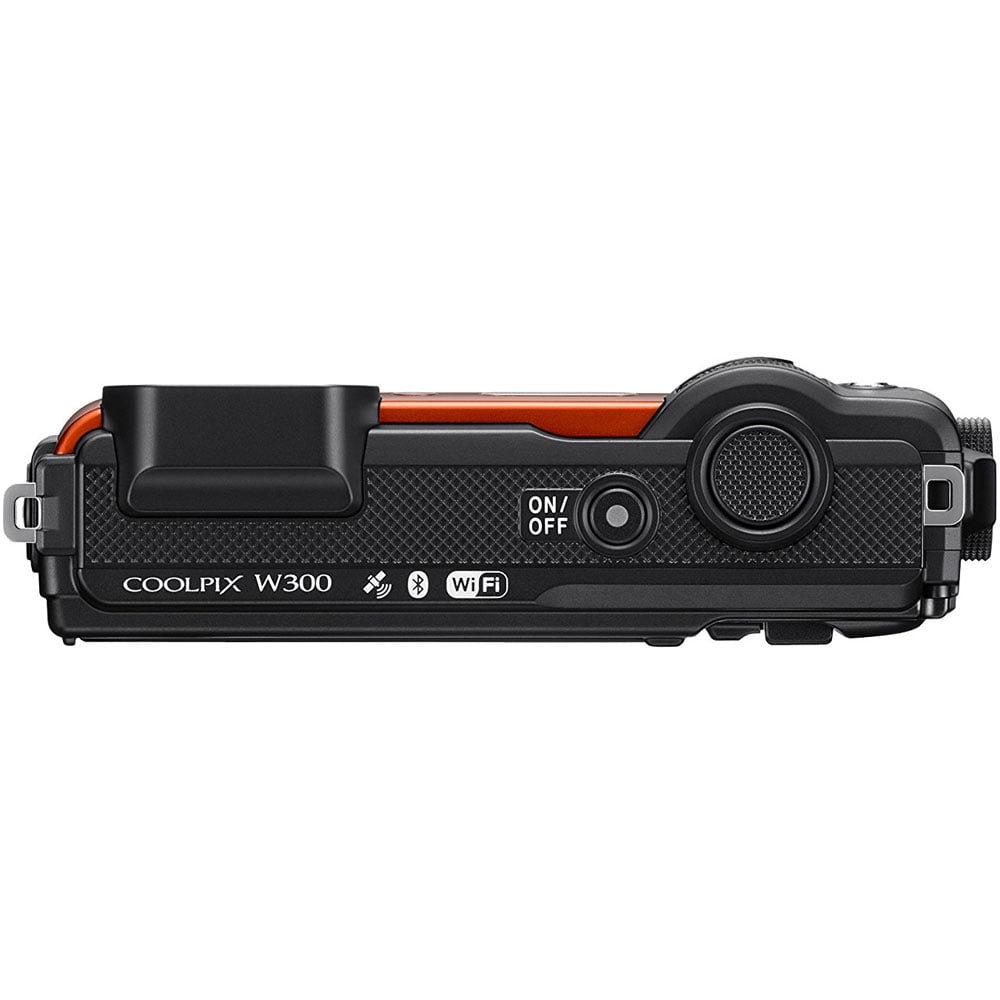 Nikon W300 Waterproof Underwater Digital Camera with TFT LCD, 3 