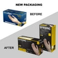thumbnail image 2 of GLOVEWORKS Clear Vinyl Disposable Gloves, 3 Mil, Medium, 100/Box, 2 of 9