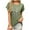 Army Green, variant on Cilsoka My Orders Placed Womens Graphic Shirts Loose Fit Summer Tops for Women Over 50 Womens Crop Tops With Built In Bra Womens Blouses Summer Plus Size