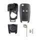 thumbnail image 4 of For Chevrolet-Cruze 10-13 Orlando 2 Button Car Remote Flip Key Fob Case Shell Key Shell Car Case Cover Replacement Car Styling, 4 of 5