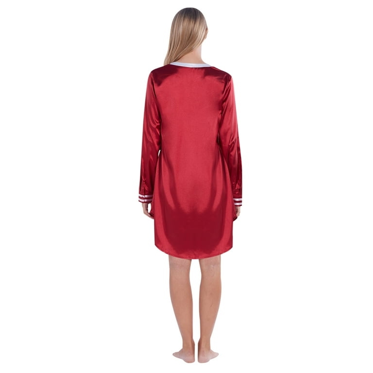 Button down pajama dress 2025