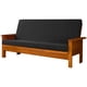 thumbnail image 1 of Funda Plegable perfecl para Sofá Cama Sin Brazos Negro, 1 of 8