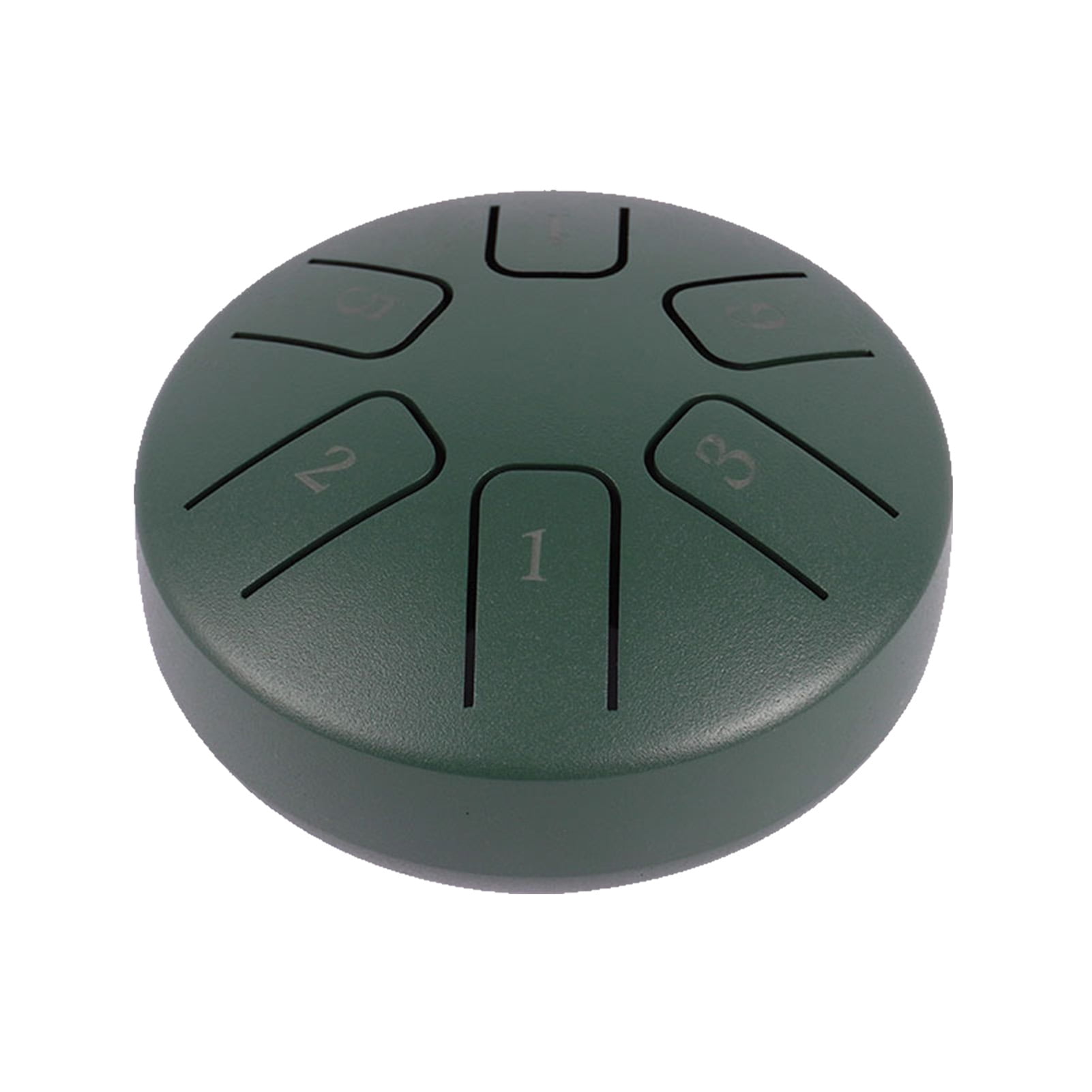 Gecheer 6 Notes 3.8inch Steel Tongue Drum Hand Pan Drum Zen Drum