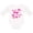 AA-White, variant on Inktastic Valentine's Day My Gigi Loves Me Hearts and Lips Boys or Girls Long Sleeve Baby Bodysuit