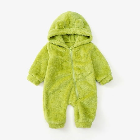 

NIUREDLTD Boys Girls Long Sleeve Jumpsuit For Babys Clothes Solid Colours