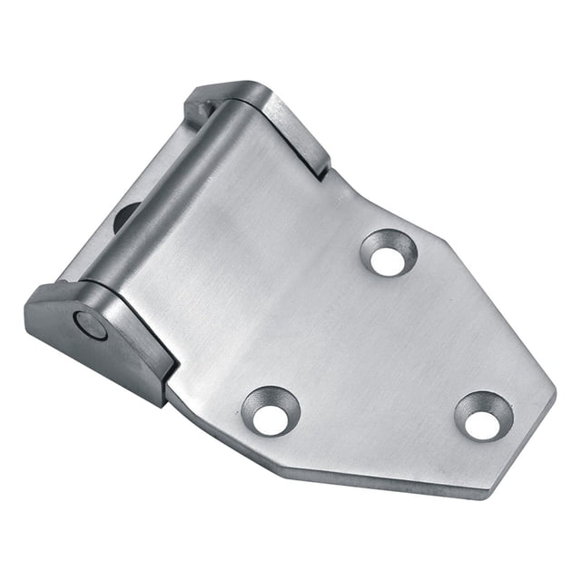 Stainless Steel Door Hinges, Door Hardware, Barn Hinges, Replacement Parts, Door Hardware, Shed Hinges, Gate Hinges for Deck, Box, Van, RV, 10.9cmx7cmx0.5cm