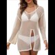 thumbnail image 1 of Pañuelos de Crochet para Mujer, Pareos de Baño Calados, Trajes de Verano Tejidos Arroz con Albaricoque un Tamaño, 1 of 10