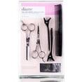 thumbnail image 1 of 7 - Piece Set #505 , Diane Premium Deluxe Home Hair Cut , Hair Scalp - Pack of 2 w/ SLEEKSHOP Teasing Comb, 1 of 1