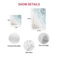 thumbnail image 7 of Ombre Brown Blue Kitchen Dish Towels for Drying Dishes Set of 3, Summer Coastal Ocean Sea Beach Wave Waffle Weave Microfiber Hand Tea Bathroom Towels Quick Dry & Absorbent Towel 12x12, 7 of 7