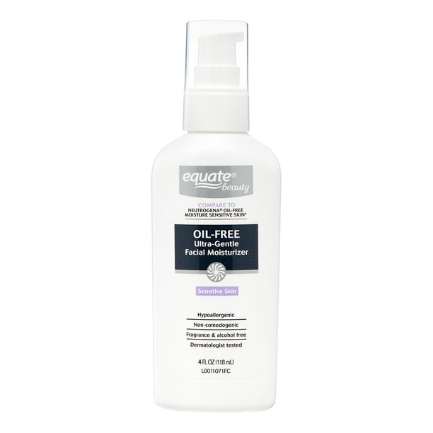 Equate Beauty OilFree UltraGentle Facial Moisturizer, 6 oz Walmart