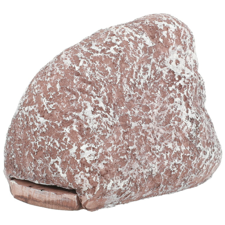Stone Shape Fake Rock Storage Case Real-Feeling Spare Key Box for Outdoor  Garden