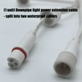 thumbnail image 3 of AOOOWER MultiDevice Extension Cord Waterproof Y-Splitter for Efy Permanent Light, 3 of 8