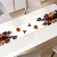 thumbnail image 5 of Mantel de lino con diseño de calabaza de Halloween para mesa, decoración para fiestas, comedores, mesas, mesas de té y salas de estar., 5 of 7