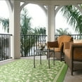 thumbnail image 5 of Safavieh Courtyard Nanda Botanical Indoor/Outdoor Area Rug, Olive/Natural, 8' x 11', 5 of 16