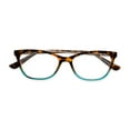 thumbnail image 6 of Sofia Vergara x Foster Grant Teresa  Cat Eye Women Full Rim Reading Glasses, Tortoise Aqua, +2.75, 6 of 7