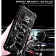 thumbnail image 2 of for Samsung Galaxy A03s Camouflage Design Case, Heavy Duty Shockproof Protection Military Grade Built-in Magnetic Kickstand Cover for Samsung Galaxy A03s MC Marble Black, 2 of 14