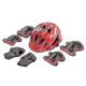 thumbnail image 2 of Skate Cycling Bike Safety Helmet Knee Elbow Pads Boys Girls Kids 7pcs/set, 2 of 5