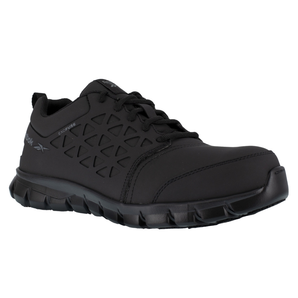 Reebok Work  Mens Sublite Cushion  Exofuse Slip Resistant Composite Toe   Work Safety Shoes Casual - image 2 of 5