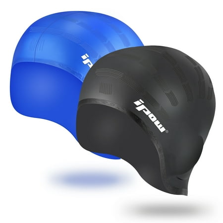 Swimming Cap Hat Ipow Silicone Swim Caps Waterproof With Ear