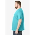 thumbnail image 3 of KingSize Men's Big & Tall Shrink-Less Lightweight Crewneck T-Shirt, 3 of 6