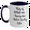 White/Navy, variant on Funny Actor Gifts for Him - This Is What An Awesome Actor Looks Like Two Tone Coffee Mug, Gifts from Dad to Men on Father's Day