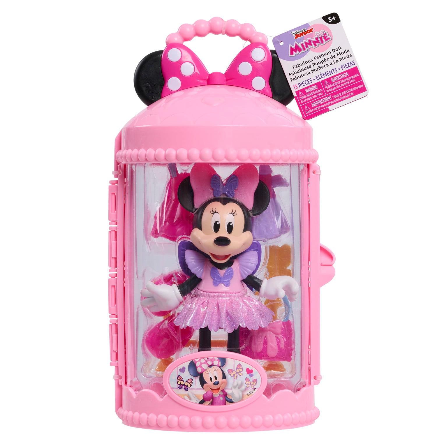 Disney Junior Minnie Mouse Fabulous Fashion Collection Articulated Doll and  Accessories, 22-pieces, Kids Toys for Ages 3 up - Yahoo Shopping