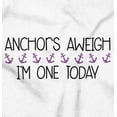thumbnail image 2 of Anchors Away I'm 1 Today Pirate Bday Romper Boys or Girls Infant Baby Brisco Brands 24M, 2 of 6