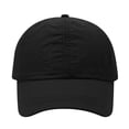 thumbnail image 2 of Lumistal Unisex Baseball Cap Solid Color Plain Sports Hat Adjustable Sun Hat for Men And Women Baseball Visor Cap Hiking Fishing Outdoor Activities Black One Size, 2 of 6