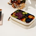 thumbnail image 7 of Thanksgiving Fruit Velvet Portable Earring Organizer Box with Removable Compartment - Ideal Travel Organizer and Jewelry Box Gift, 7 of 7