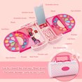 thumbnail image 2 of Set de maquillaje para niñas y niños, bolsa de maquillaje para niñas, juego de cosméticos lavable con bolsa de maquillaje para niños, 3 4 5 6 7 8 9 10-12 años, 2 of 5