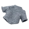 thumbnail image 2 of Figura de acción femenina a escala 1/12, ropa de vestir, durabilidad superior, fácil de usar, accesorios, ropa de muñeca, moda, accesorio fotográfico Camiseta gris claro, 2 of 7