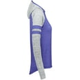 thumbnail image 6 of Holloway Sportswear XS Womens Advocate Hoodie Purple/Silver 229749, 6 of 6