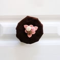 thumbnail image 3 of Poignée de Porte Ronde en Velours Doux Décorative Protecteur de Bouton pour Portes Chaudes et Froides Accessoire de Maison, 3 of 8