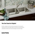 thumbnail image 7 of Elkay Dayton Stainless Steel 17" x 19" x 6-1/8", Single Bowl Drop-in Bar Sink, 7 of 7