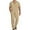 Khaki, variant on Men Beach Outfits Summer Linen Outfits Sets Loose Long Pants Vacation Outfits Sets 2 Piece Walking Suits