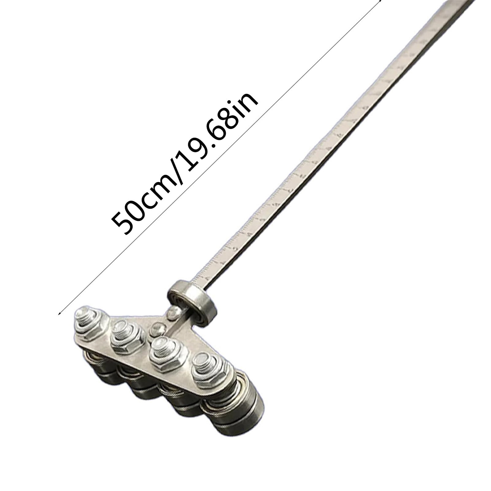 Positioning Calipers for Precise Measurements & Easy Wood Cutting, Stainless Steel Precision Cutting Guide for Circular Saws, Adjustable, for Carpentry Adjustable Guide Rail