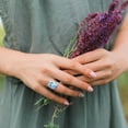 thumbnail image 5 of Everly Women's Topaz Sterling Silver Ring, 5 of 8