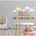 thumbnail image 2 of DAYCARE - Vinyl Educational Art Decor Multicolored Numbers Odd And Even Design Removable Kids Playroom Daycare Wall Decal - Personalized Name Lettering Art Adhesive Wall Decoration Sticker 45" x 30", 2 of 3