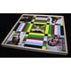 thumbnail image 1 of Jamaican Ludo (Ludi) Dancehall Edition (Low Border) + Damas | Tablero de juego de doble cara de 24 x 24 pulgadas + Piezas y dados de juego | Noche de juegos en familia Diversión que todos disfrutarán Jamaican Ludo JL0012, 1 of 2