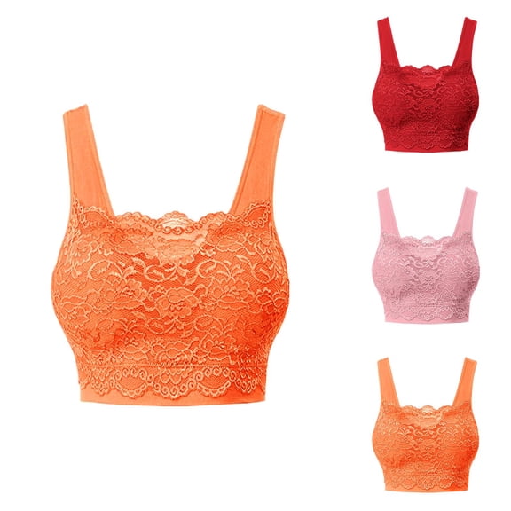 Sports Bras for Women Floral Lace Patchwork Full Coverage Seamless Wireless Bralettes Workout Gym Yoga Bra