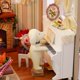 thumbnail image 5 of Casa De Muñecas, Casa De Muñecas Adorable, Para El Dormitorio De La Decoración Del Hogar Cergrey Handmade Doll House, 5 of 8