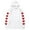 White, variant on ZyeKqe Hoodies for Women Long Sleeve Graphic Print Sweatshirts Casual Loose Fitted Pullover Hooded Tops