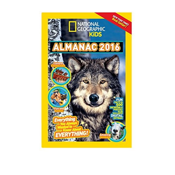 Pre-Owned National Geographic Kids Almanac 2016, 9781426319211, 1426319215, Paperback,