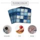 thumbnail image 2 of Muyoka 20 pegatinas de cerámica para azulejos, bricolaje, impermeables, autoadhesivas, pegatinas de pared, estilo mosaico, para el hogar, sala de estar, baño, cocina, decoración (3 patrones) Muyoka Hogar, 2 of 7