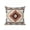 orange, variant on Outdoor Pillows Waterproof, Orange Beige Boho Bedding Throw Pillows with Insert for Couch Sofa Bed, Vintage Ethnic Tribal Southwestern 16x16 Inch Pillowcases Decorative Camping Patio Pillow Set of 1