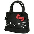 thumbnail image 2 of Hello Kitty Sac à Main en Cuir Noir avec Longue Sangle Détachable, 2 of 4
