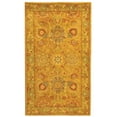 thumbnail image 4 of Traditional Rug - Antiquity Wool Pile -Dark Gold/Green-Color:Dark Gold/Green,Design:Traditional,Shape:Oval,Size:9' 6''L x 7' 6''W, 4 of 4